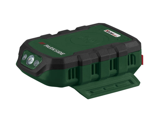 PWCA 20-Li A1 PARKSIDE® Adattatore di ricarica per batteria e ricarica wireless, 20 v