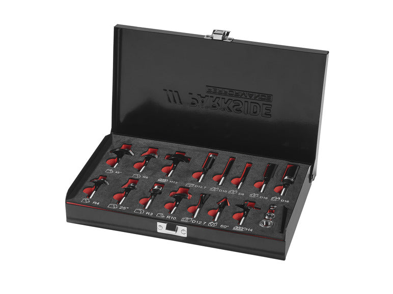 Set freze din carbură de tungsten PARKSIDE PERFORMANCE® PPFB 15 A1