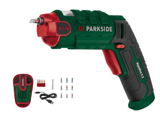 PARKSIDE® Cacciavite a batteria  Rapidfire 2.2 con punte intercambiabili