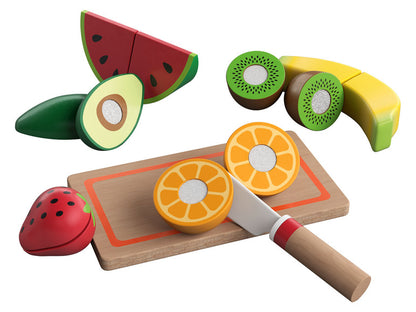 Playtive Wooden Food Set with Velcro