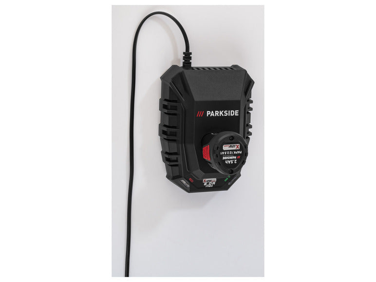 Batteria PARKSIDE PERFORMANCE® 12 V / 2,5 Ah PAPK 12 2,5 A1 e caricabatterie PLGK 12 6,0 A1