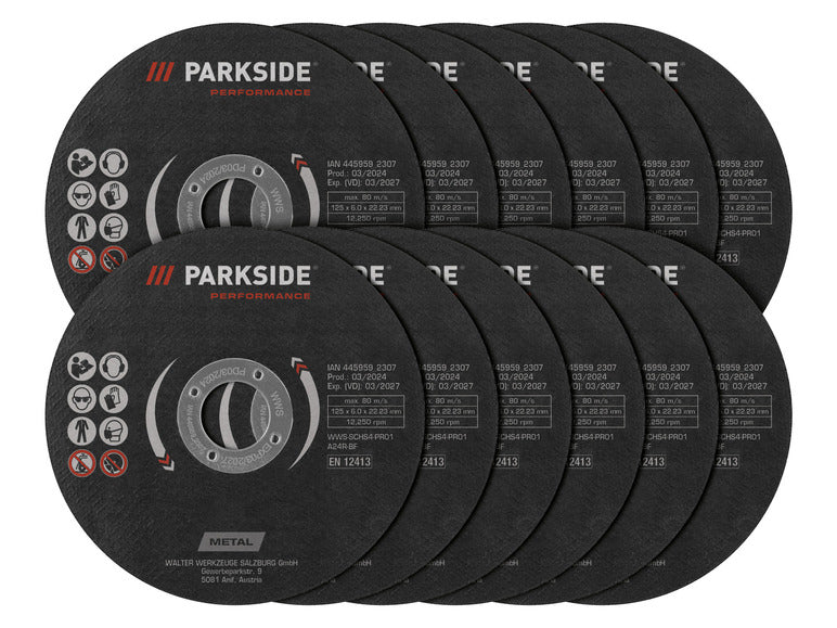 Disco PARKSIDE PERFORMANCE® per smerigliatrice angolare Ø 125 mm