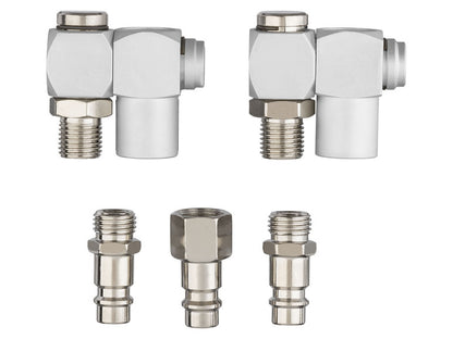 PARKSIDE® Dispensing Valve/Pneumatic Fitting Set/Compressed Air Lubricator