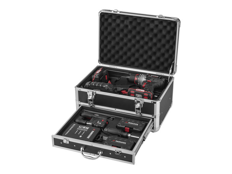 PARKSIDE PERFORMANCE® Set perceuse-visseuse à percussion sans fil 20 V ...