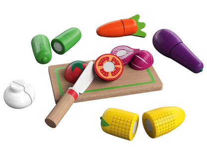 Playtive Wooden Food Set with Velcro