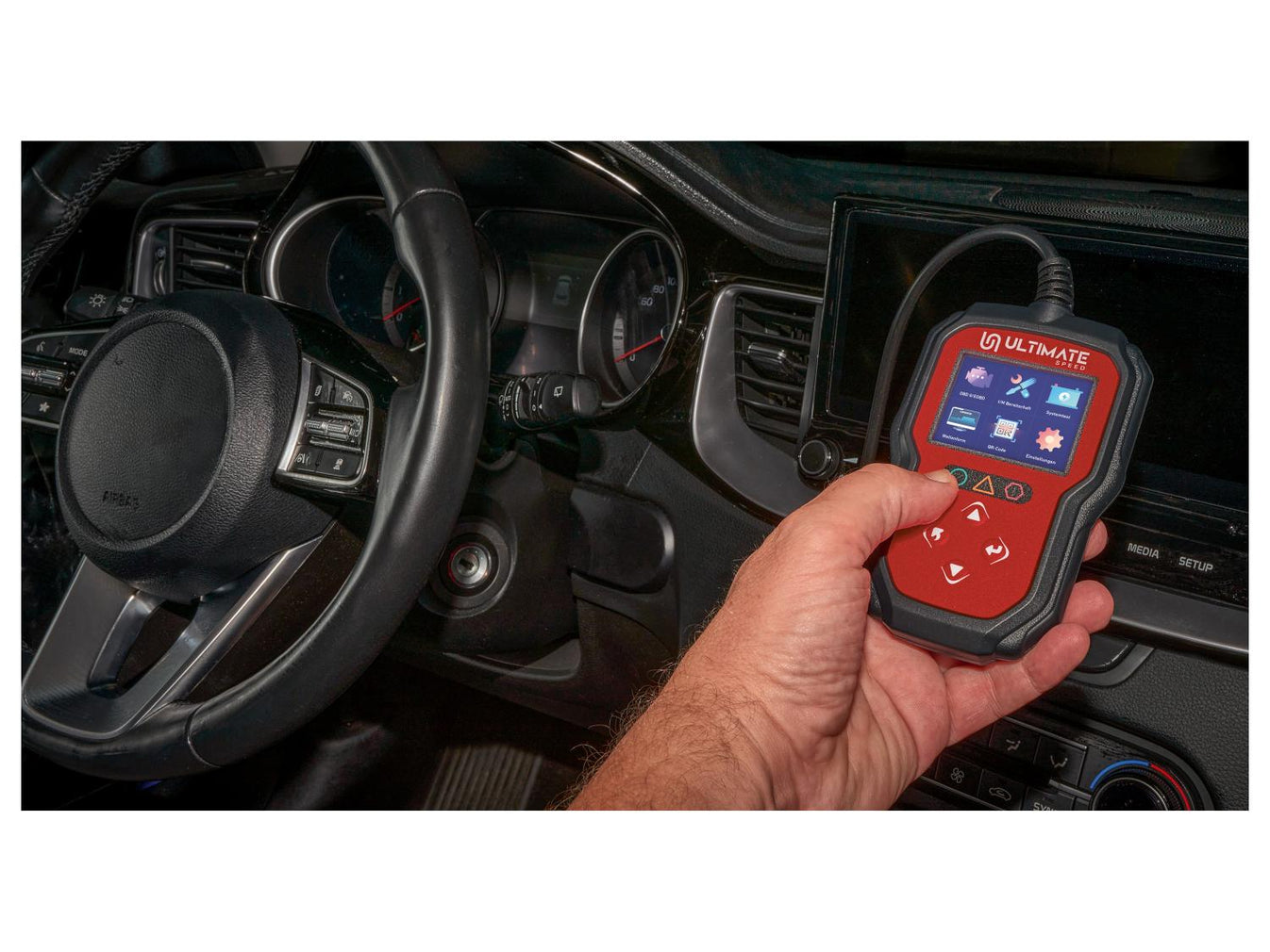 ULTIMATE SPEED® Car Diagnostic Device and Code Reader OBDII USOBD A1 ...