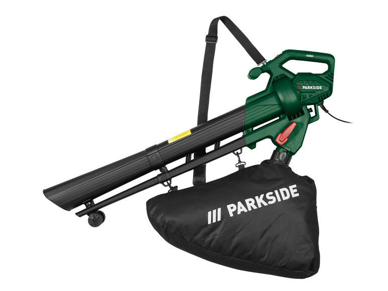 PARKSIDE® Aspirateur ou souffleur de feuilles électrique 3en1 PLS 2600 B2, 2600 W, 3 en 1