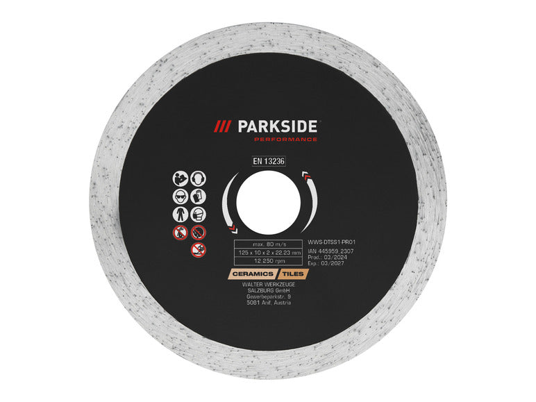 PARKSIDE PERFORMANCE® Disque pour meuleuse d'angle Ø 125 mm