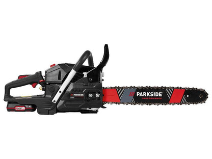🪚 PARKSIDE PERFORMANCE® – Motosega a benzina con avviamento elettrico PPBKS 56 C3