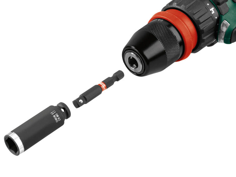 Kit Trapano Angolato 2 In 1 - Adattatore 1/4" Con Estensione Flessibile - Per Spazi Stretti E Lavori Di Precisione - Foto 10