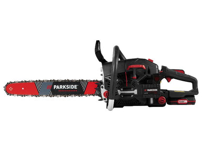 🪚 PARKSIDE PERFORMANCE® – Motosega a benzina con avviamento elettrico PPBKS 56 C3