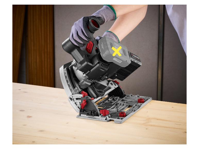 Sega ad affondamento senza fili PARKSIDE PERFORMANCE® PPTSA 20-Li C3, 20 V