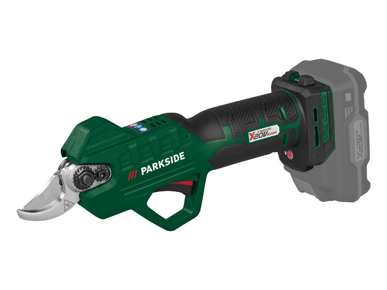 PARKSIDE® Foarfecă de grădină fără fir PAAS20, 20 V, cu baterie și încărcător