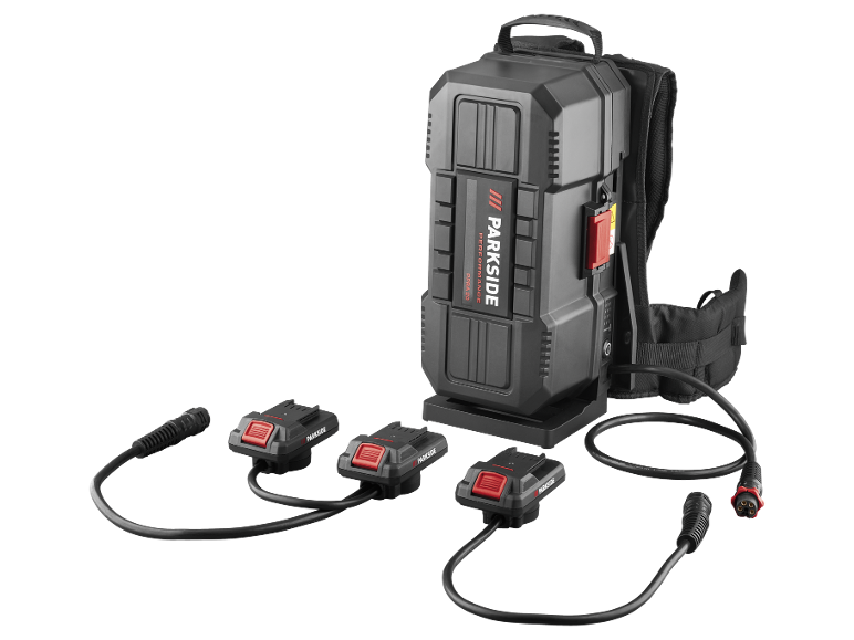 PARKSIDE PERFORMANCE® Sac à dos pour batteries portables PPRA 20 B1 20V / 40V