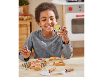 Playtive Wooden Food Set with Velcro