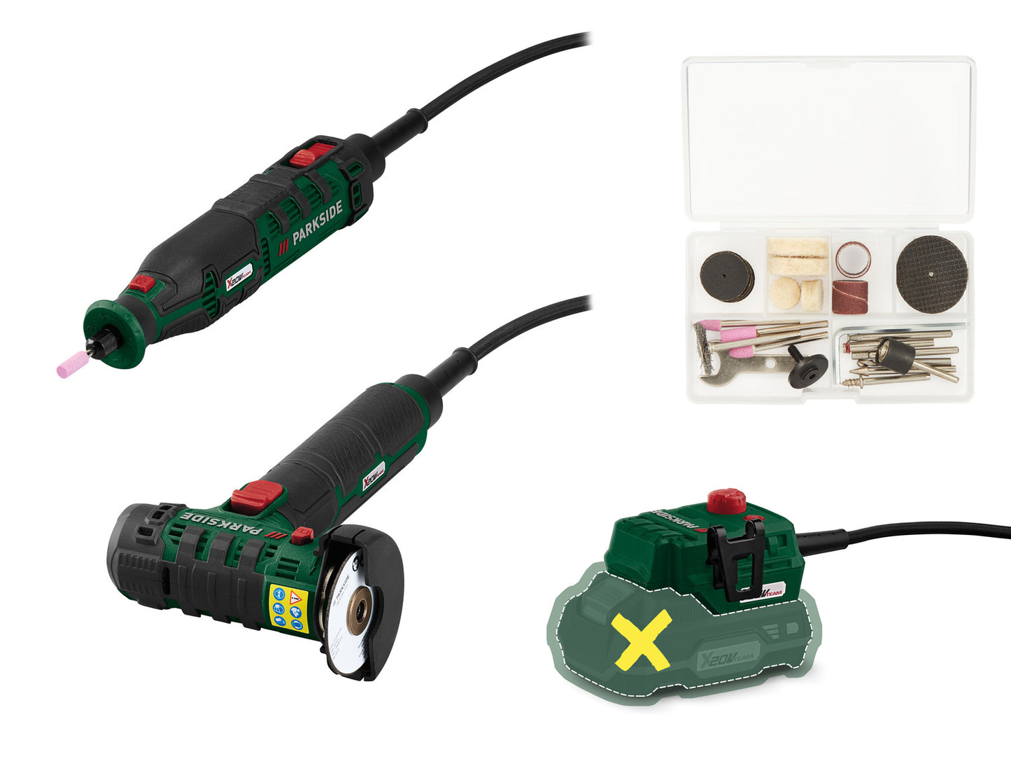 PARKSIDE® Set pentru modelism cu acumulator 20 V PMBSA 20-Li A1
