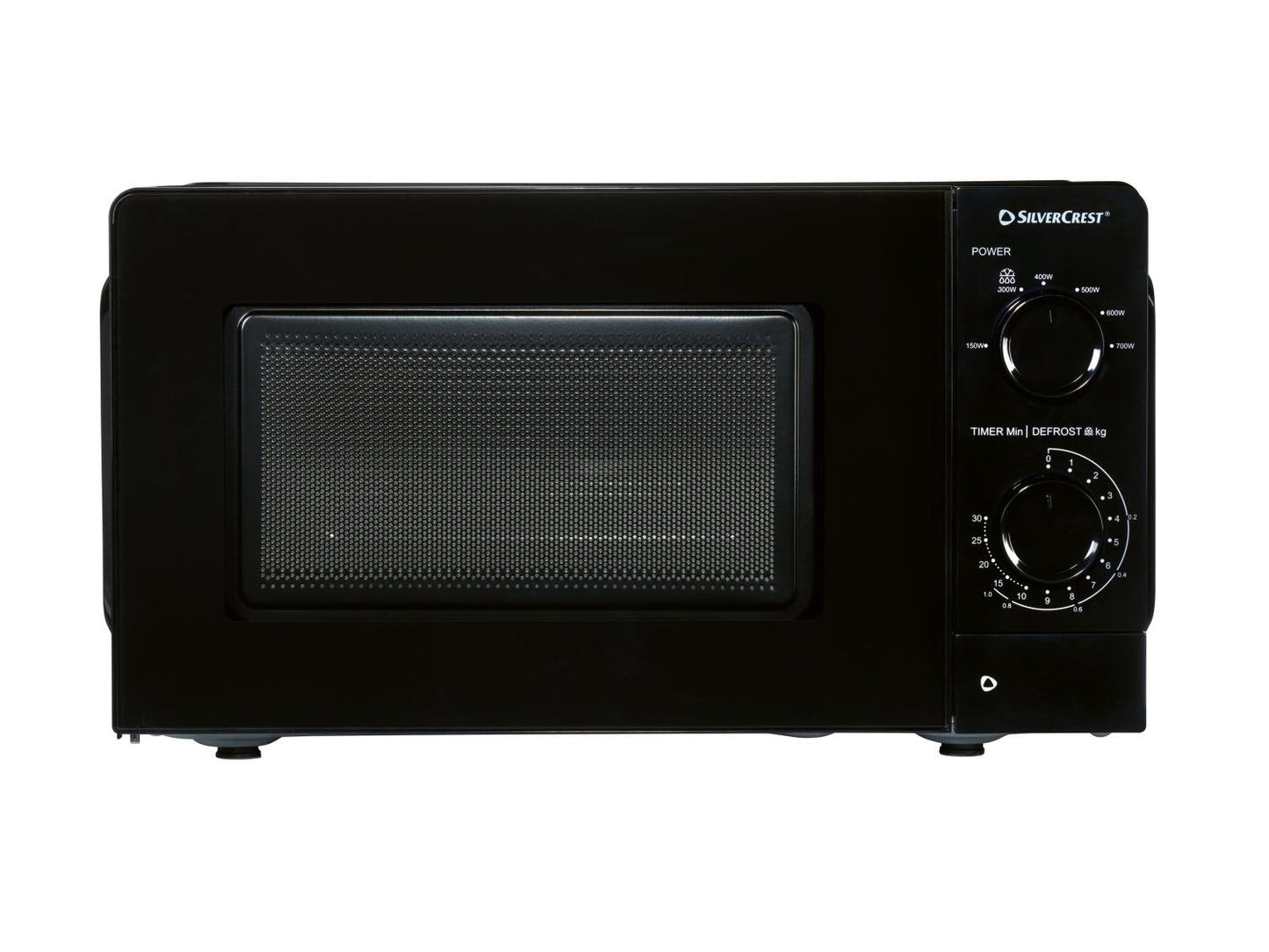 Micro-ondas SILVERCREST® SMW 700 D4 preto, 700 W, 17 L