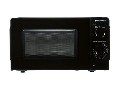 Micro-ondas SILVERCREST® SMW 700 D4 preto, 700 W, 17 L