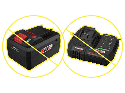 PARKSIDE PERFORMANCE® Martillo combinado a batería PPAKH 20-Li A1, 20 V, 1,9 J