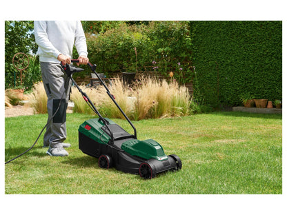 Tondeuse à gazon électrique PARKSIDE® PERM 1300 A1, 250 m², 27 L, 1300 W