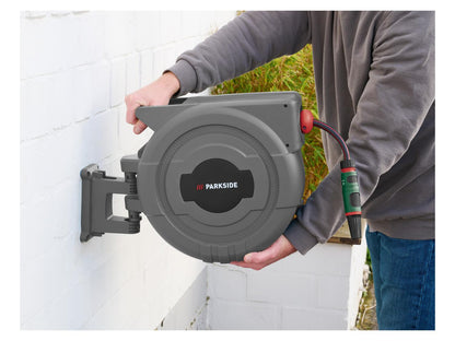 PARKSIDE® Enrouleur de tuyau mural 15 m