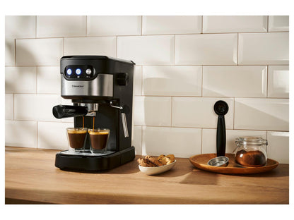 SILVERCREST® Cafetera espresso SEMB 1100 B1, 1100 W