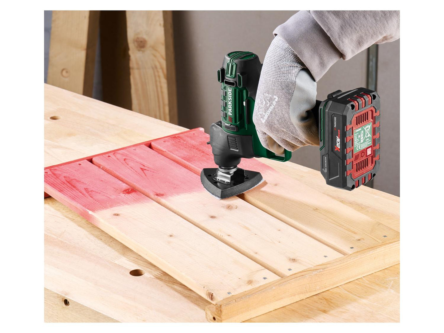 PARKSIDE® Outil combiné sans fil 20 V PKGA 20-Li D2