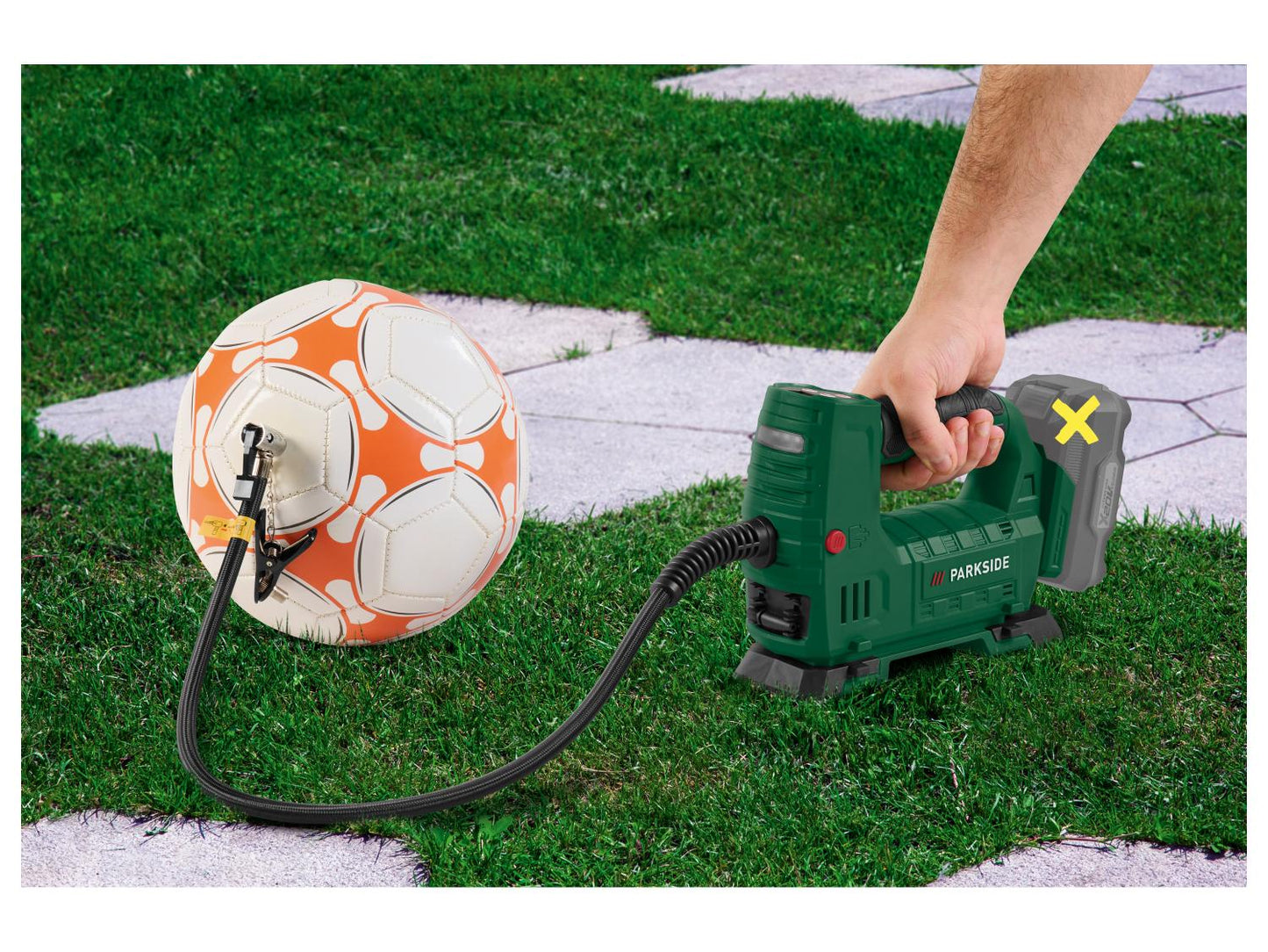 PARKSIDE® Cordless compressor PAKT 20-Li A1, 20 V