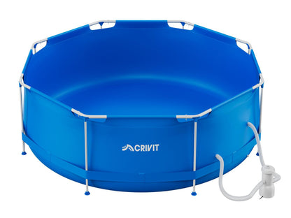 CRIVIT® Piscina con struttura in metallo, Ø 300 cm