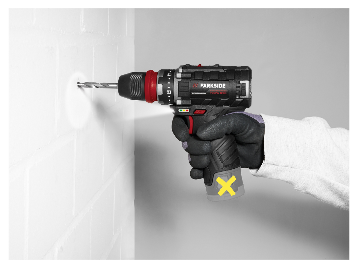 PARKSIDE PERFORMANCE® Cordless Drill Driver PBSPA 12 E4, 35 Nm, 12 V
