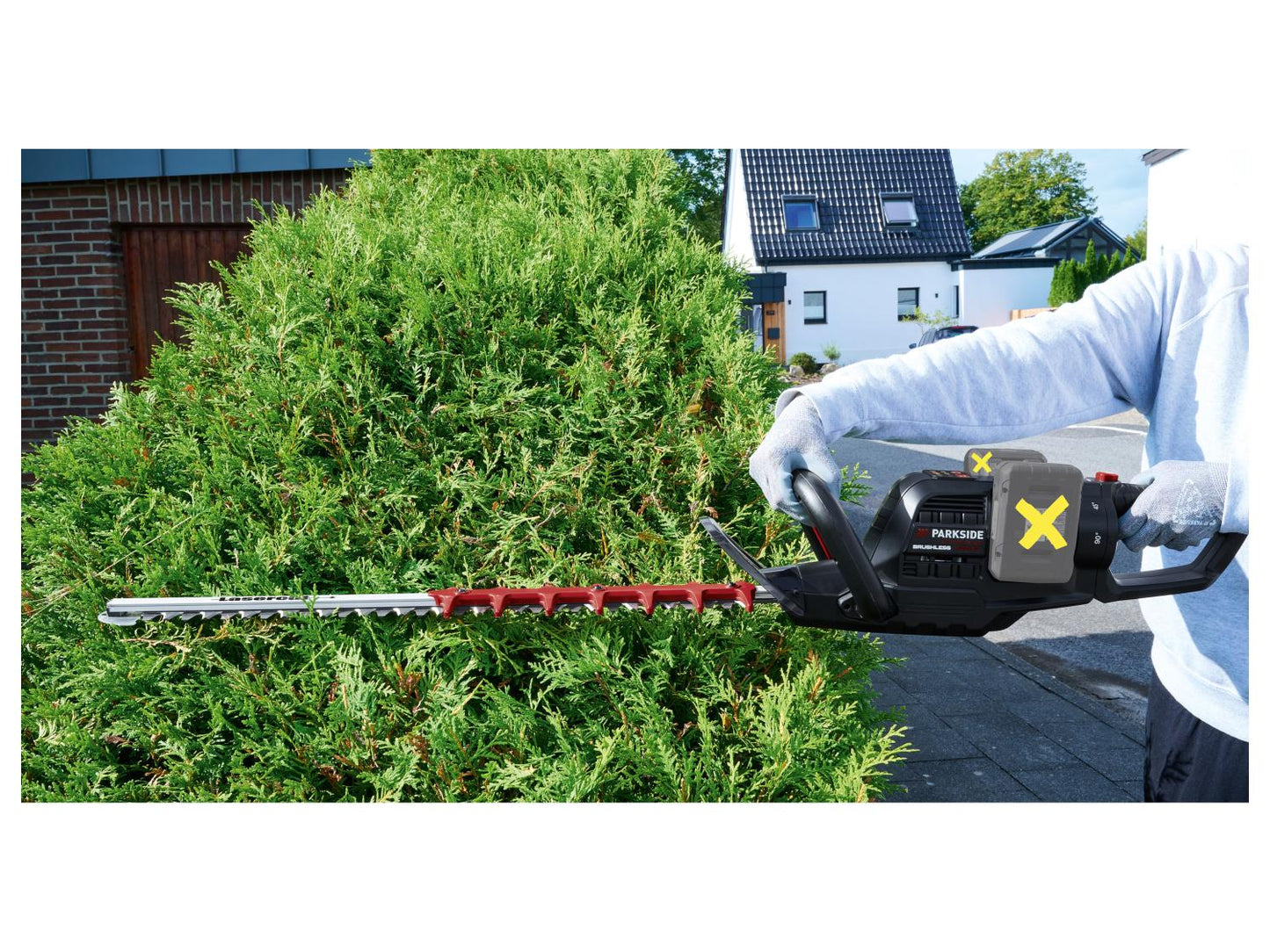 Taille-haies sans fil PARKSIDE PERFORMANCE® PPAHS 40 A1, 40 V