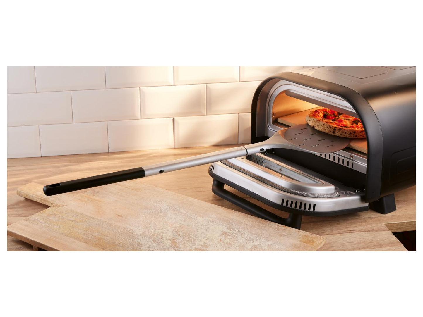 SILVERCREST® Set Premium di pale per pizza, 2 pezzi