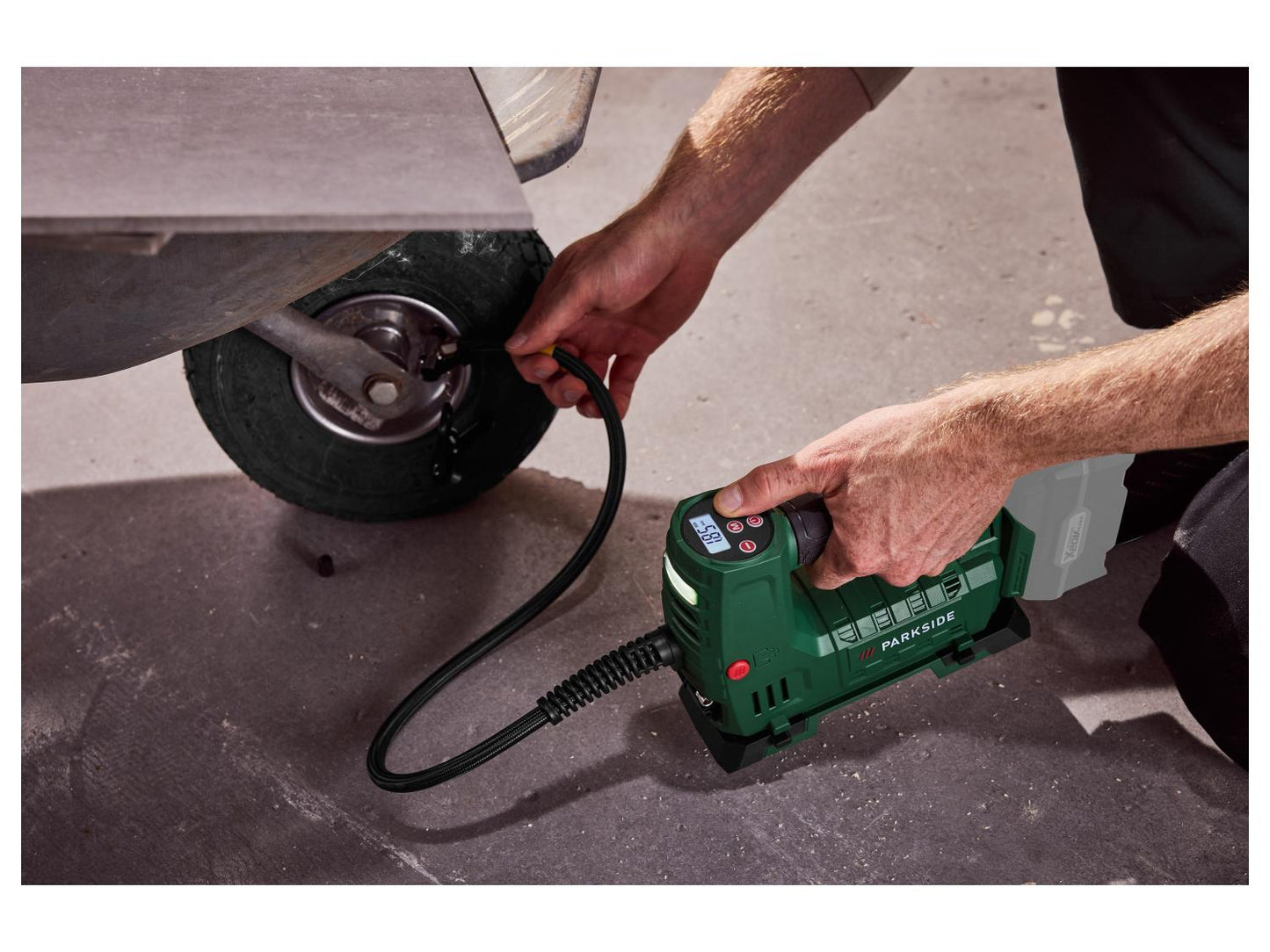 PARKSIDE® Cordless compressor PAKT 20-Li A1, 20 V