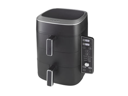 SILVERCREST® Friteuse à air chaud 2 zones superposées SHFDV 2470 A1, 9,5 l