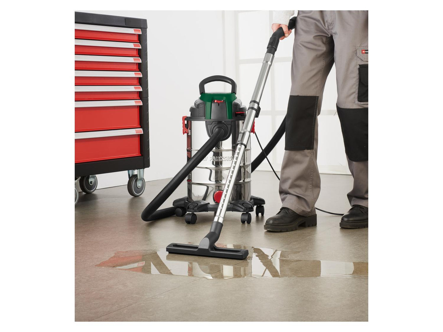 Aspiratore solidi e liquidi PARKSIDE® PWD 25 C4, 25 L, 1400 W