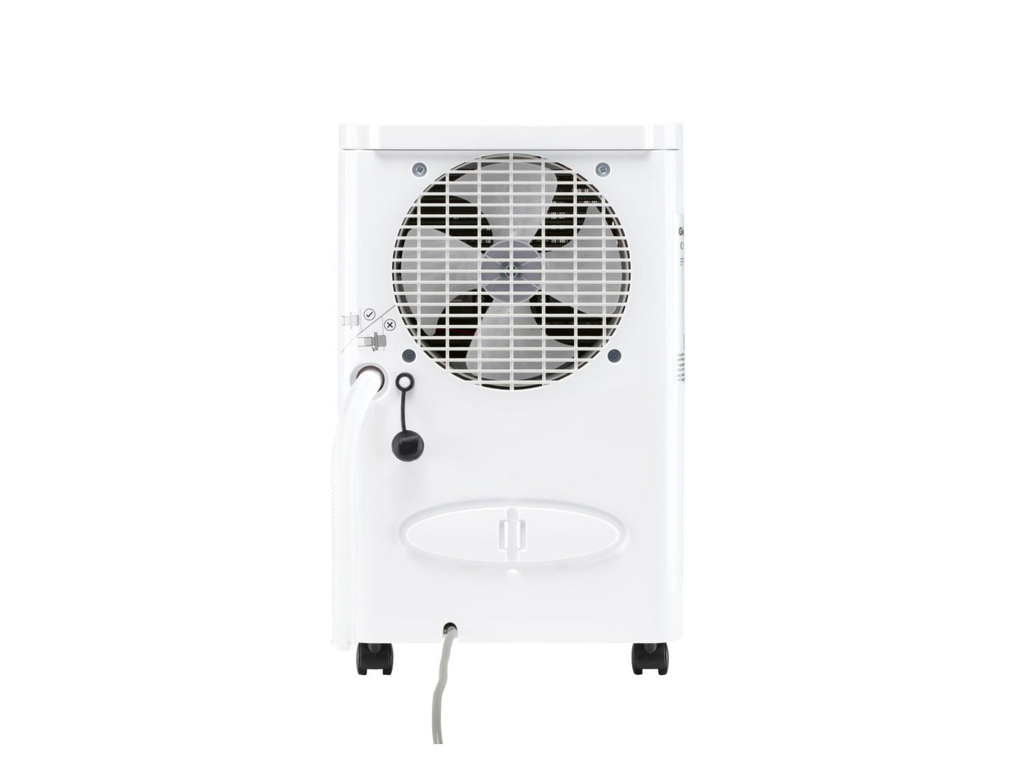 TRONIC Deshumidificador de aire TLE 200 B3 con protección contra desbordamiento, 10 L/24 h, 245 W