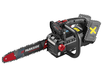 PARKSIDE PERFORMANCE® Motosega da potatura a batteria PPAKS 40-Li B2, barra 35 cm, 40 V
