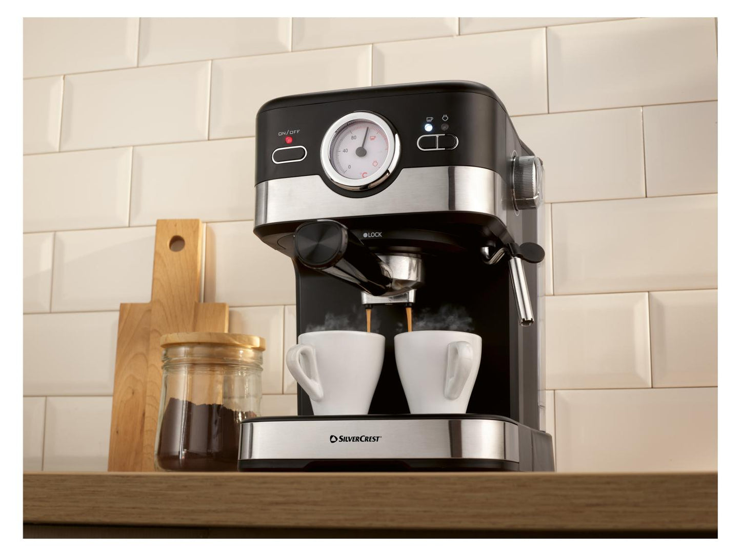SILVERCREST® Εσπρεσιέρα SEM 1100 C5, 1100 W