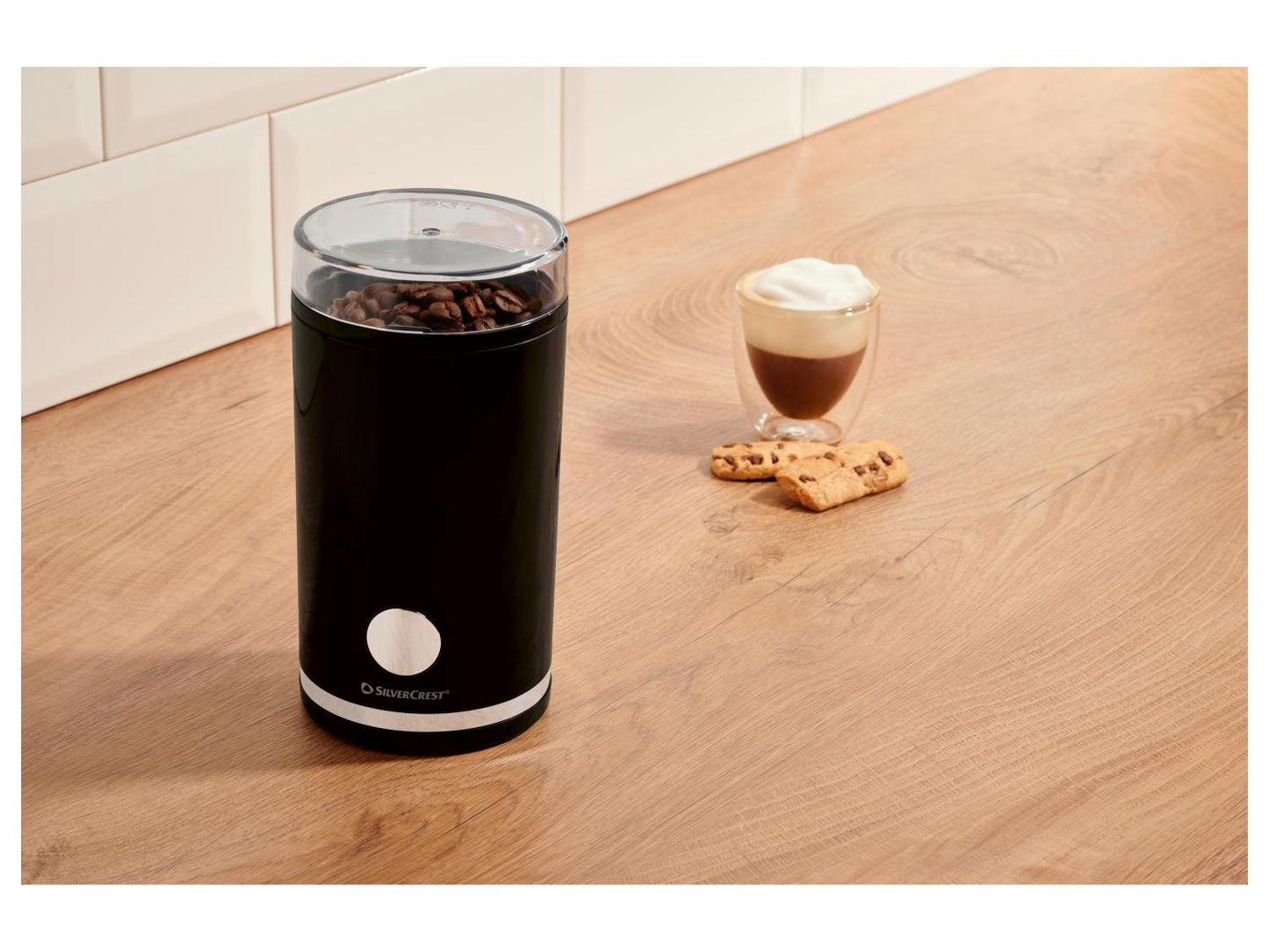 SILVERCREST® Macinacaffè elettrico SKME 180 D1, 180 W, verde menta, rosa o nero