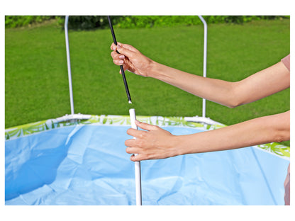 BESTWAY Splash-in-Shade Children’s Frame Pool, Ø 244 × 51 cm