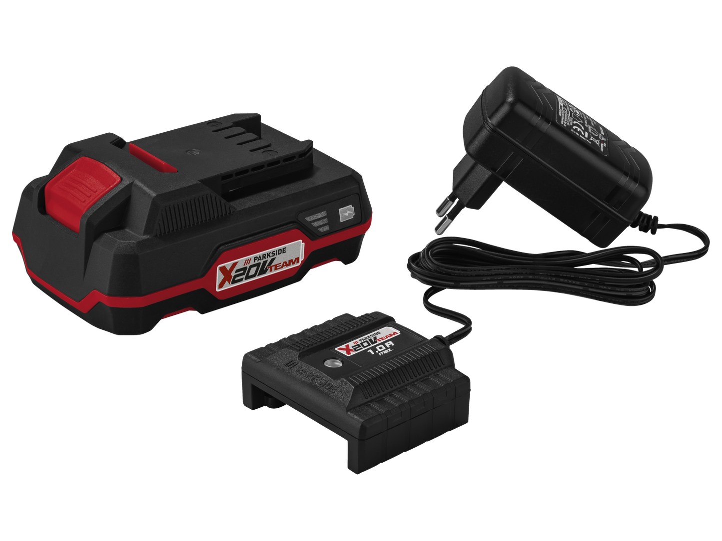 Ensemble d’appareil multifonction sans fil PARKSIDE® PKGA 20-Li C2 + batterie + chargeur, 20 V
