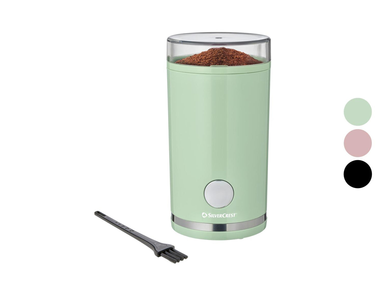 SILVERCREST® Macinacaffè elettrico SKME 180 D1, 180 W, verde menta, rosa o nero