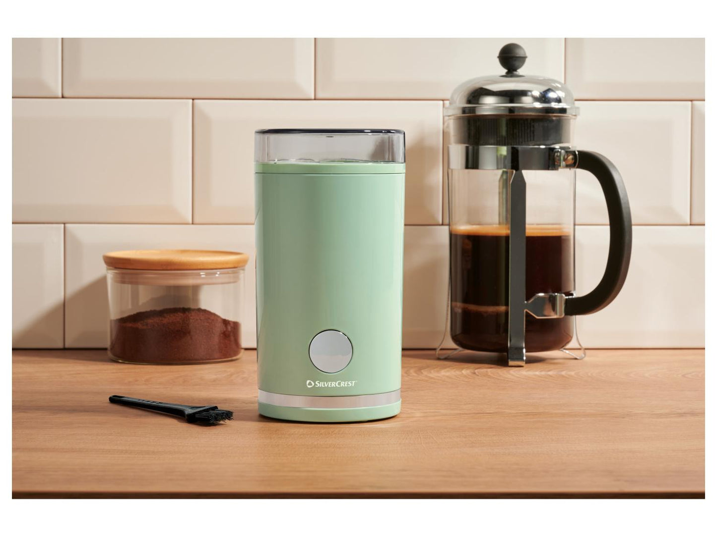 SILVERCREST® Macinacaffè elettrico SKME 180 D1, 180 W, verde menta, rosa o nero