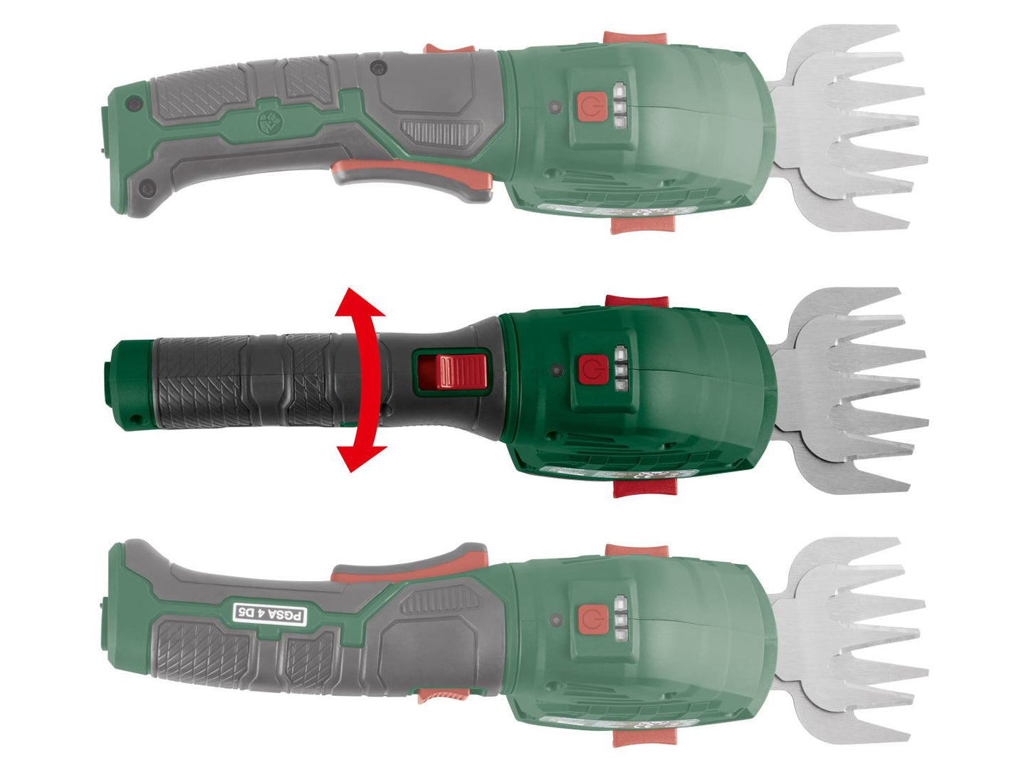 PARKSIDE® Foarfecă fără fir pentru gazon și arbuști PGSA 4 D5 4 V