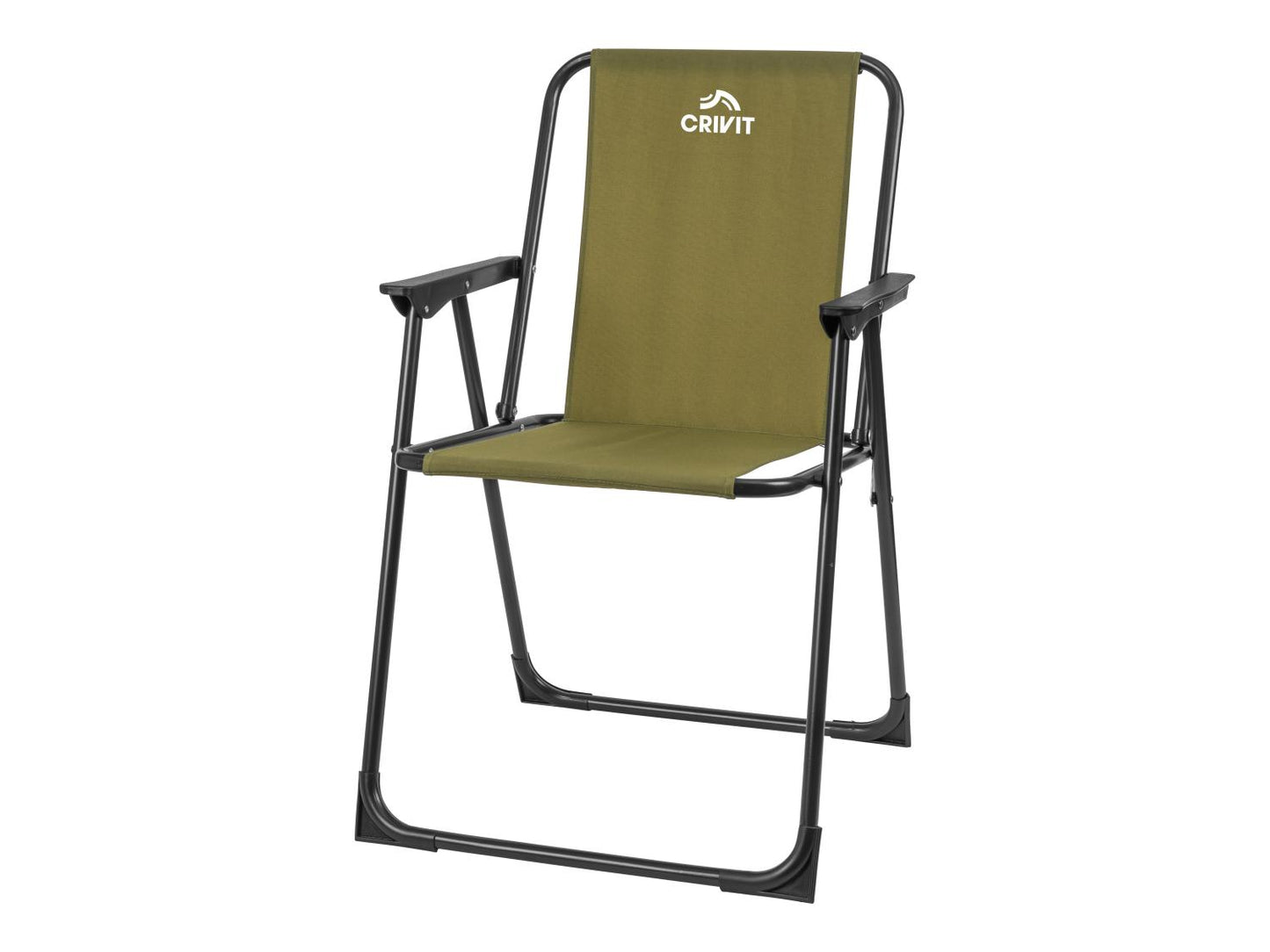 CRIVIT® Silla de camping plegable, 52 × 52 × 81 cm, carga máxima de 110 kg