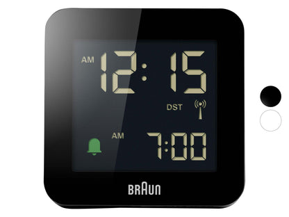 BRAUN Digitalna radijsko vodena budilka BC09B-DCF