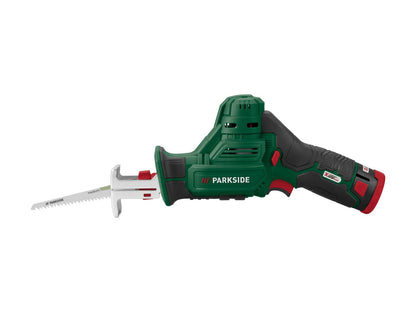 PARKSIDE® Επαναφορτιζόμενο πριόνι κλαδέματος 12 V PAAS 12 C3 με μπαταρία και φορτιστή