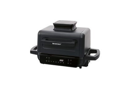 SILVERCREST® Friteuse à air chaud avec gril et fumoir SHLFS 2200 A1, 3,8 l