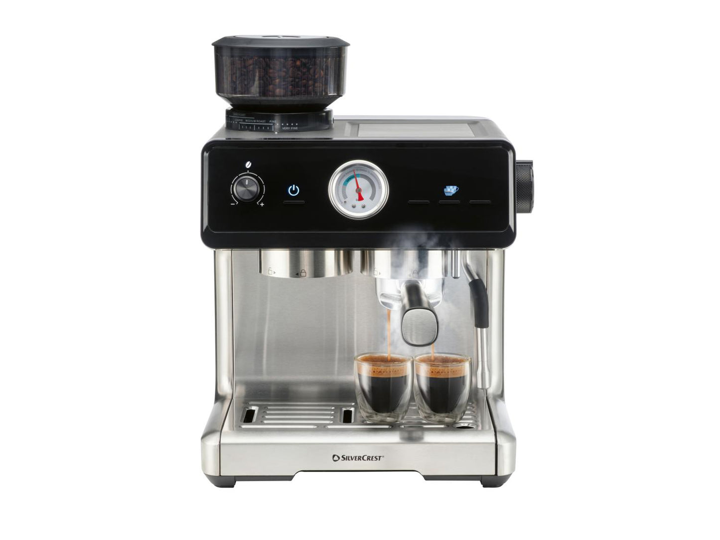 Cafetera espresso premium SILVERCREST® SEMST 1500 A1