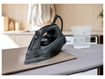 SILVERCREST® SDBG 2200 A1 garų lygintuvas, 2180 W – baltas su turkio spalvos detalėmis arba juodas